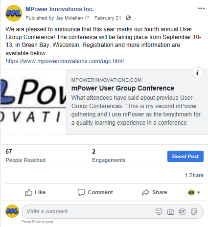 mPower Facebook post 3